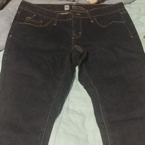 Mossimo dark blue skinny jeans